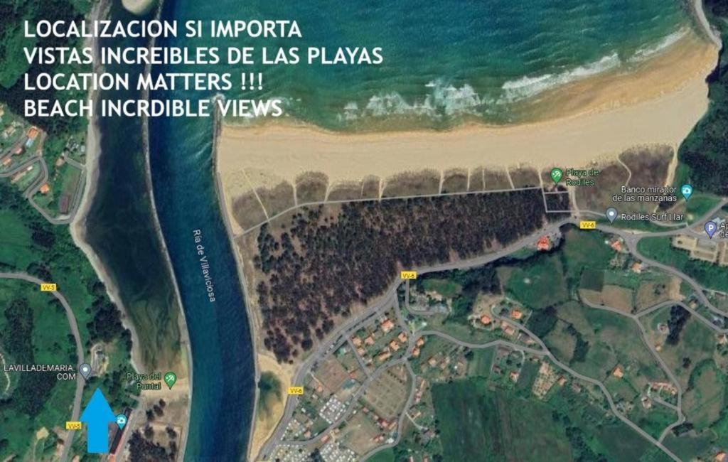 La Villademaria 2 Bloque Apartamento Playa Beach Puntal Villaviciosa  Exterior photo
